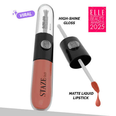 Gloss Lock 2-in-1 Liquid Lipstick - 01 I'm Cute