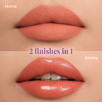 Gloss Lock 2-in-1 Liquid Lipstick - 01 I'm Cute