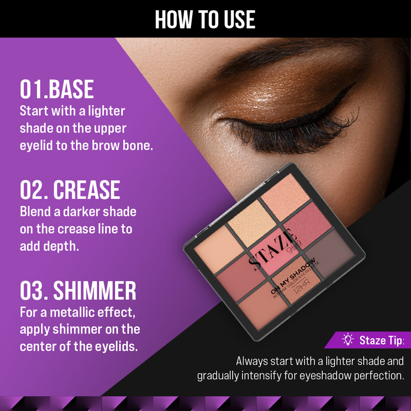 Oh My Shadow Intense Color Eye Palette