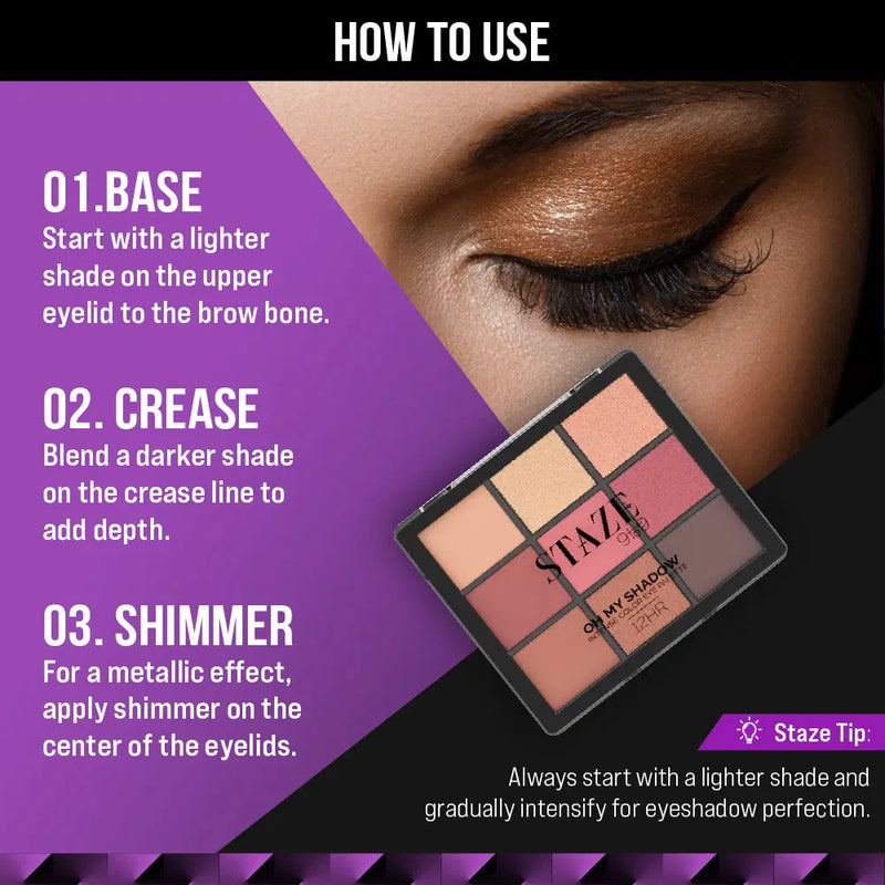 Oh My Shadow Intense Color Eye Palette