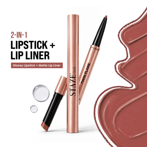 Twin Flame 2in1 Lipstick + Lip Liner 03 Match-Made