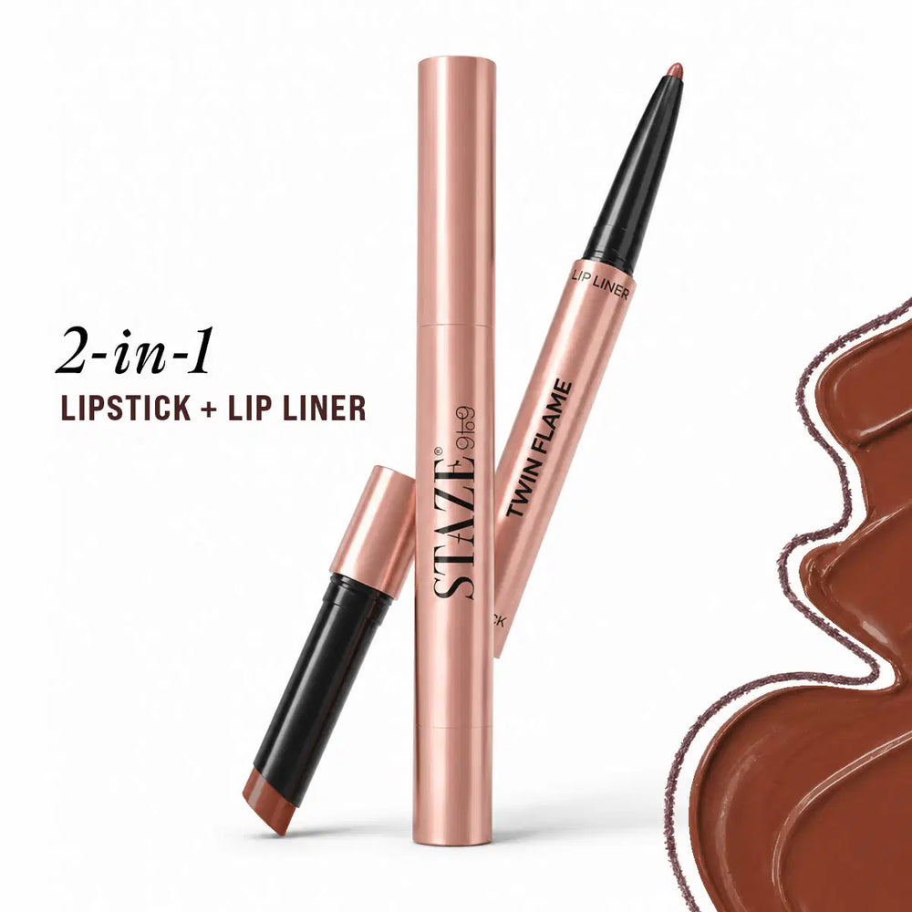 Twin Flame 2in1 Lipstick + Lip Liner 05 Hot Date