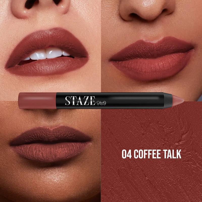 Pout On Lip Crayon - 04 Coffee Talk