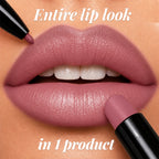 Twin Flame 2in1 Lipstick + Lip Liner 02 Soft Launch.