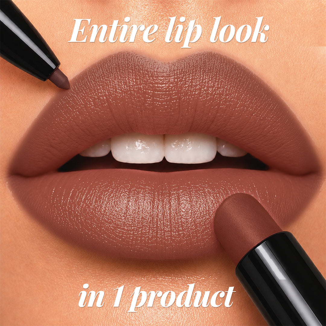 Twin Flame 2in1 Lipstick + Lip Liner 05 Hot Date.