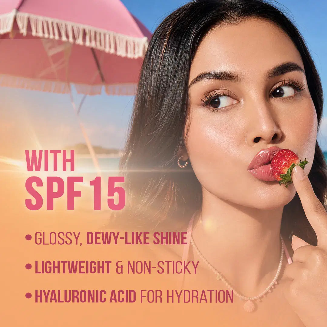Y.U.M.M.Y Lip Gloss Balm - 04 Strawberry Jelly
