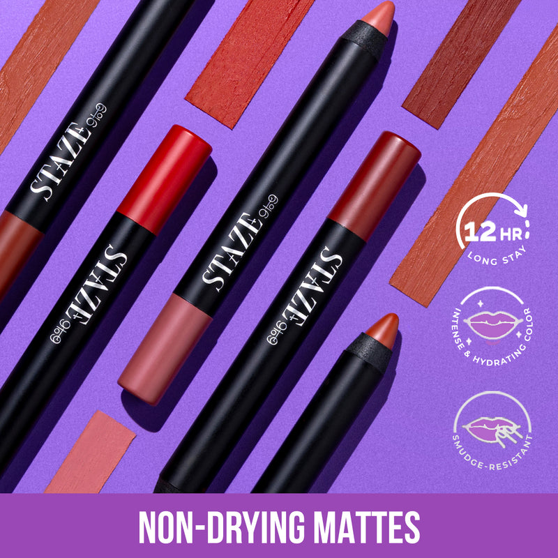 Pout On Lip Crayon - 01 Nude Whisper