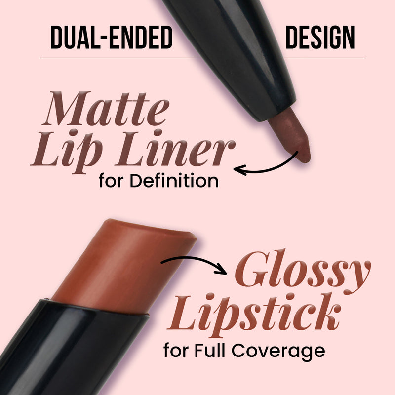 Twin Flame 2in1 Lipstick + Lip Liner 03 Match-Made