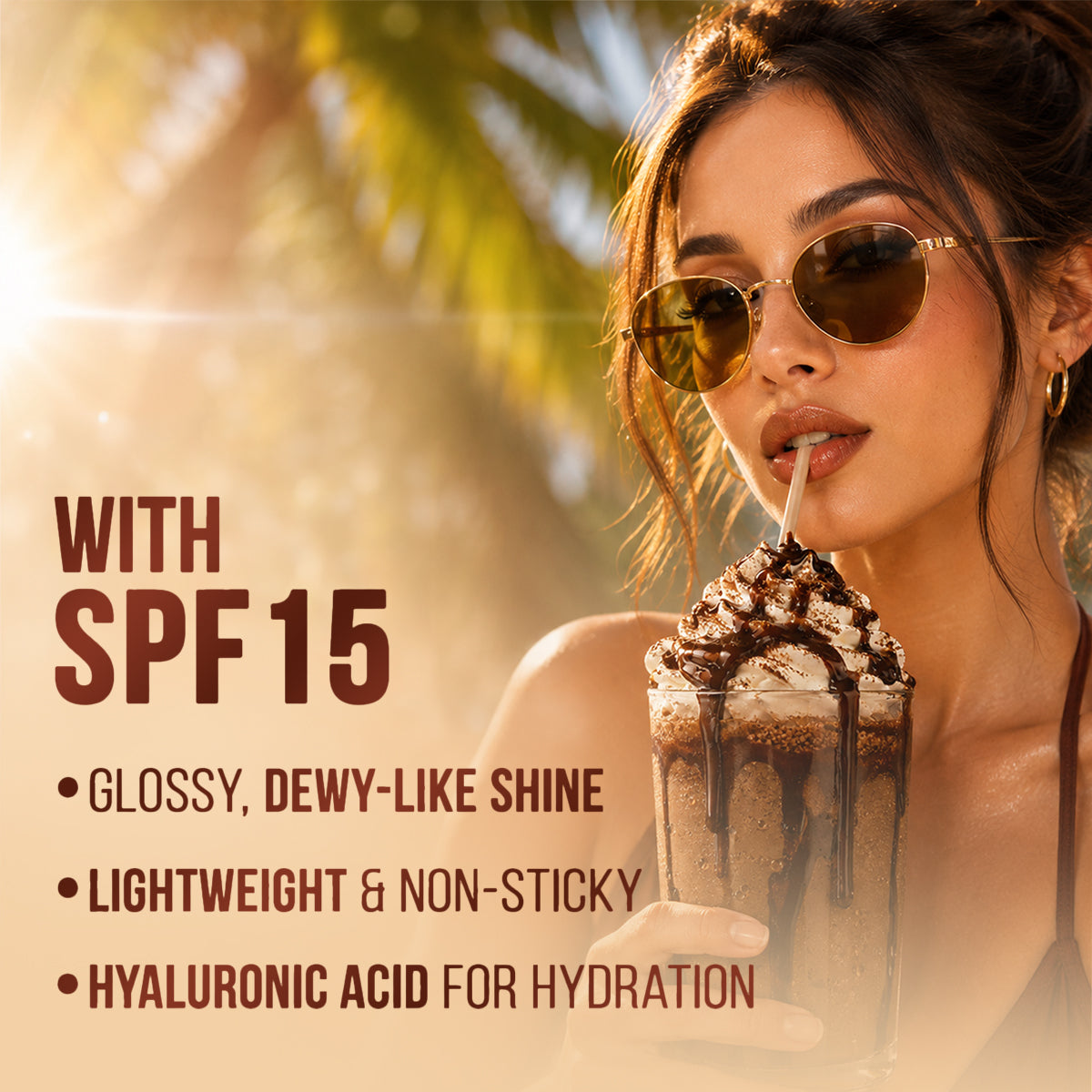Y.U.M.M.Y Lip Gloss Balm - 06 Mocha Frappe