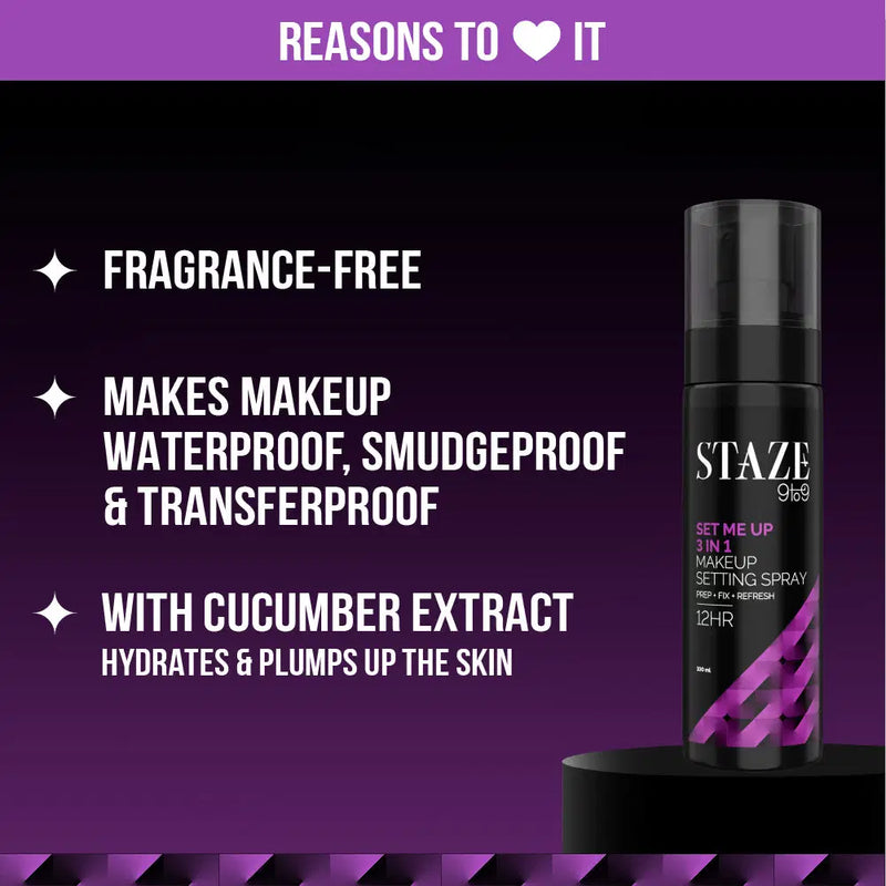 Set Me Up 3 In 1 Makeup Setting Spray