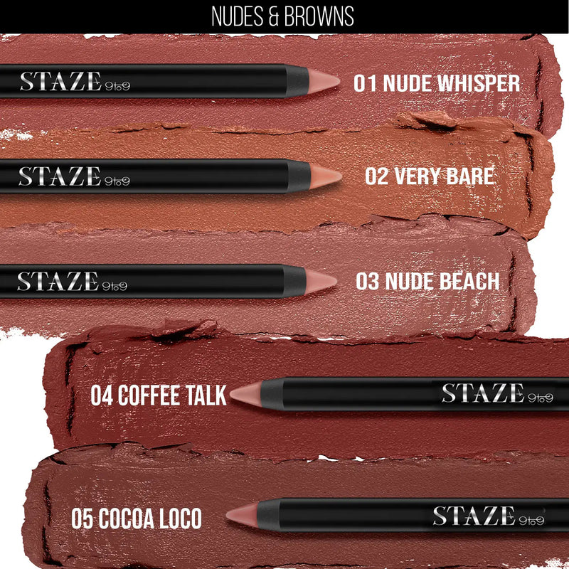 Pout On Lip Crayon - 04 Coffee Talk