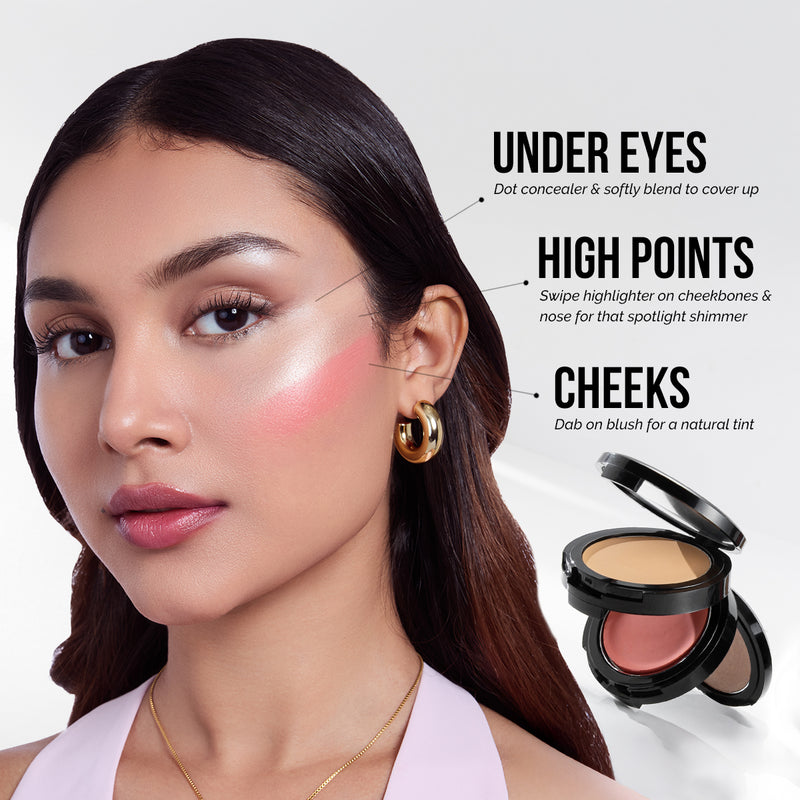 Triple Treat Stacked Face Palette