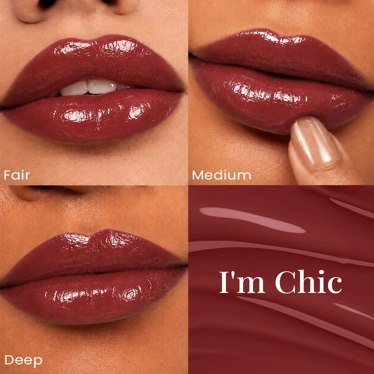 Gloss Lock 2-in-1 Liquid Lipstick - 08 I'm Chic