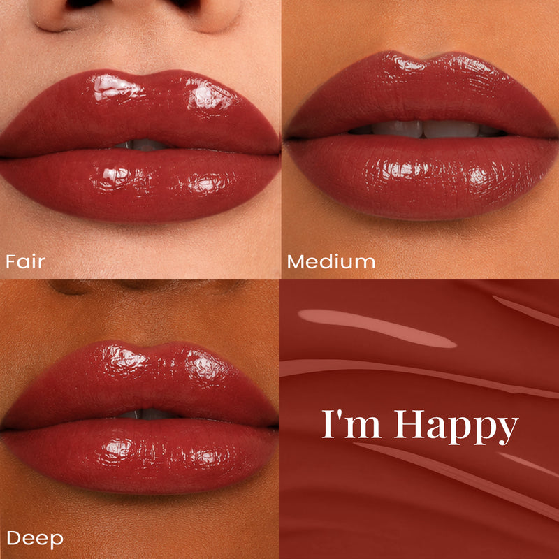 Gloss Lock 2-in-1 Liquid Lipstick - 05 I'm Happy
