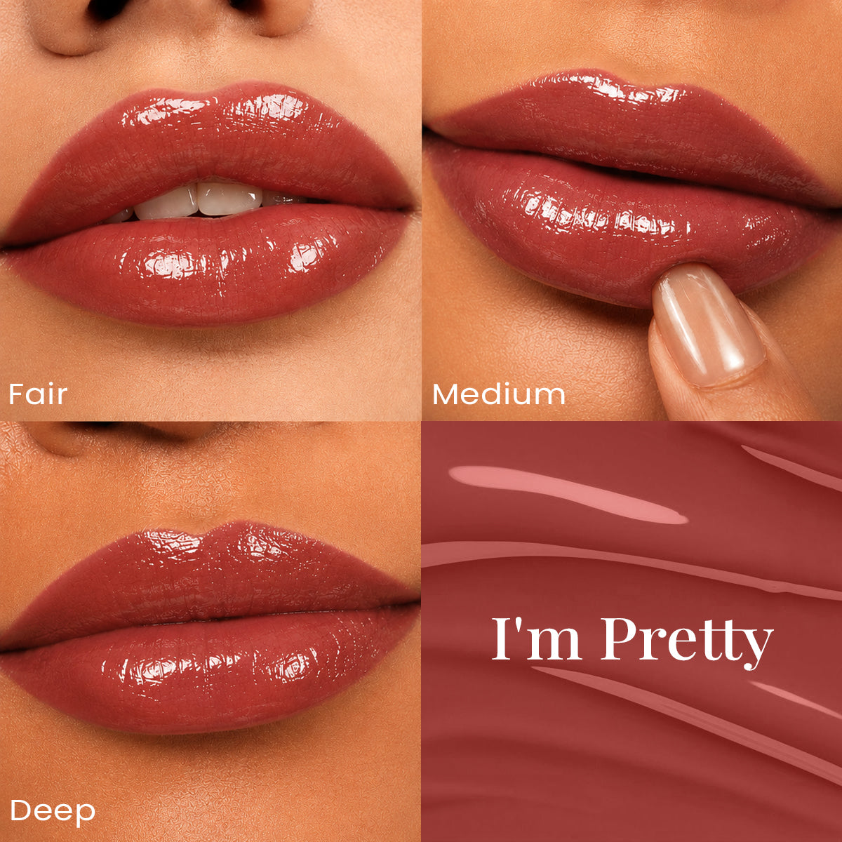 Gloss Lock 2-in-1 Liquid Lipstick - 02 I'm Pretty