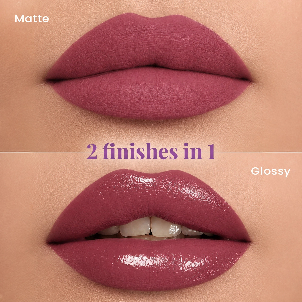 Gloss Lock 2-in-1 Liquid Lipstick - 07 I'm Dreamy