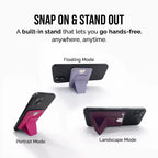 GripIt Magnetic Phone Card Holder + Stand