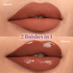 Gloss Lock 2-in-1 Liquid Lipstick - 04 I'm Shy