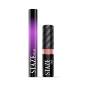 Velvet Kiss Bullet Lipstick 02 Mocha Muse with Mascara