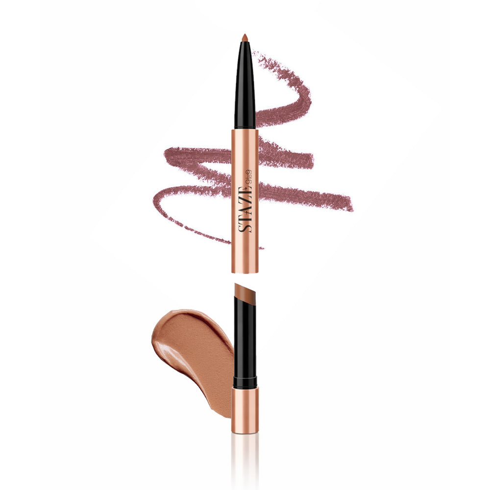 Staze 9to9 Twin Flame 2in1 Lipstick + Lip Liner 01 Love Struck