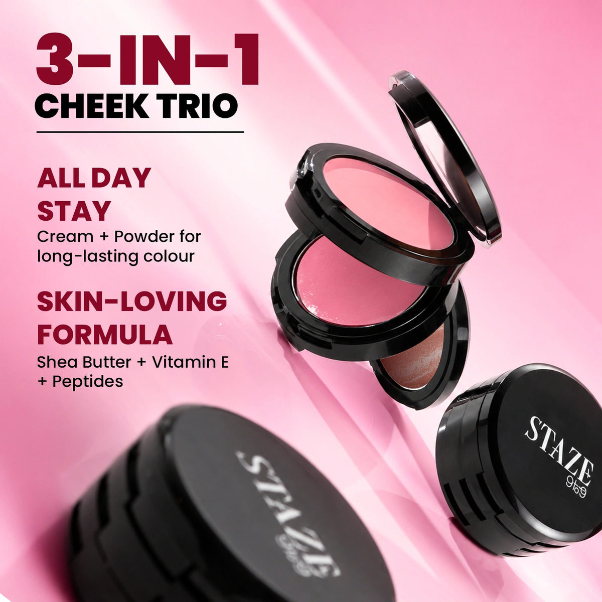 Caught Rhea Blushin' Triple Treat Stack 03 Blush Blindness