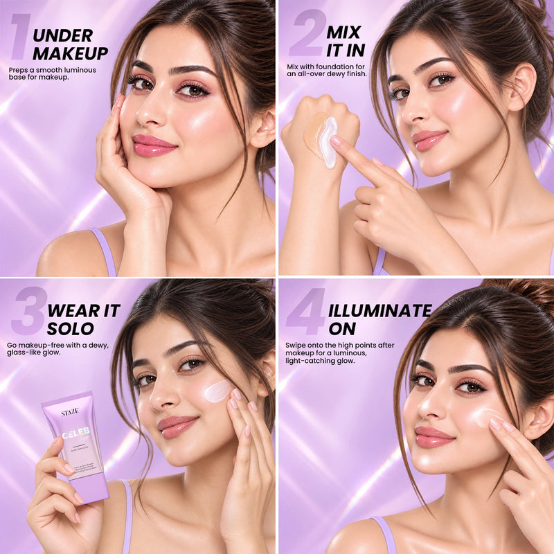 Celeb Base 3 in 1 Highlighting Makeup Base