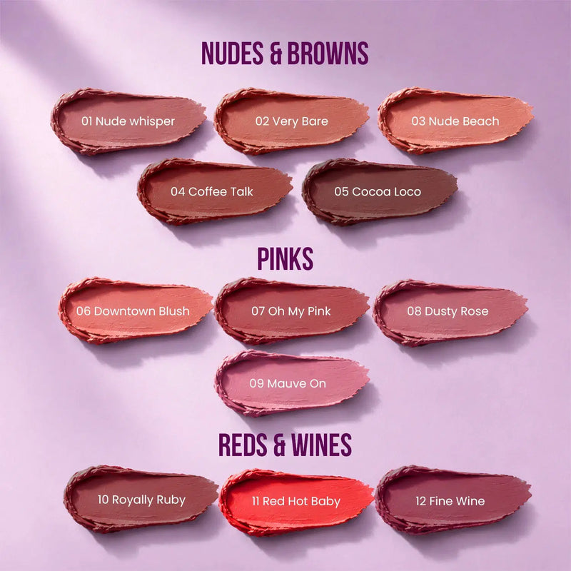 Pout On Lip Crayon - 01 Nude Whisper