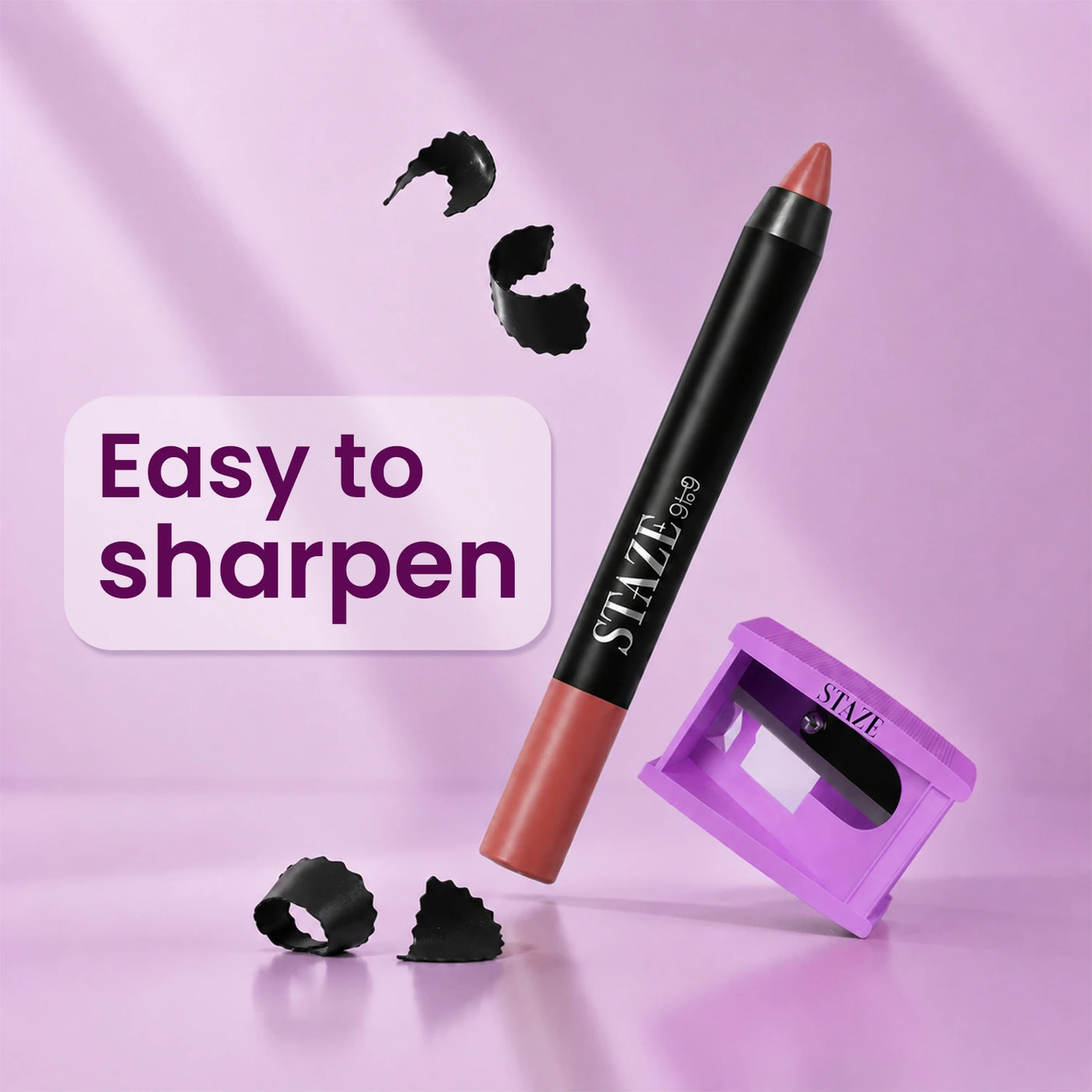 Pout On Lip Crayon - 01 Nude Whisper