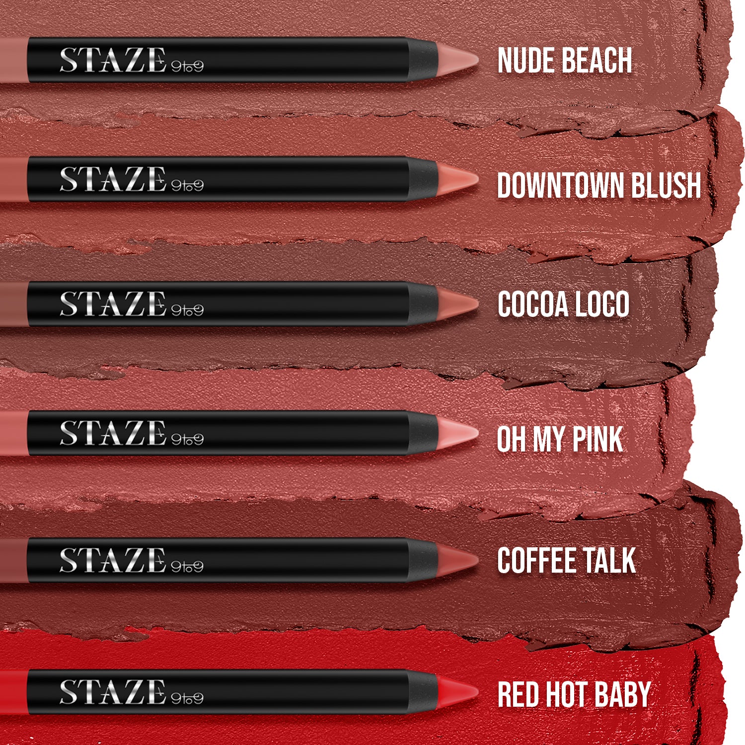 Staze Pout On Matte Lip Crayon – Staze Beauty